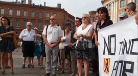 Hommage de Toulouse aux victimes de Barcelone, 2017