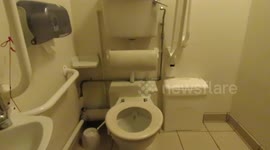 Leaky toilet appears to make 'sweet water music'