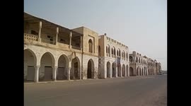 Eritrea. Massawa island. 2016 (1) Turkish buildings, egiptrian, italians. Banco d´Italia destroyed war