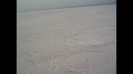 Ethiopia. Danakil Depression tour (4) Vistas salar narrado. Salt flat views. 2016