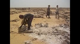 Ethiopia. Danakil Depression tour (17) Salt mines and camels. Minas de sal y camellos. 2016