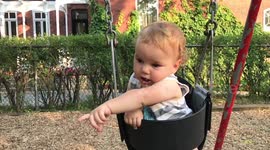 Baby screaming in slow-motion is hilarious and slightly terrifying