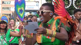 Notting Hill Carnival, including silence for Grenfell