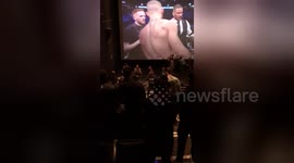 Newsflare Edit - Fight breaks out at the manchester, bury, vue cinima mayweather v mcgregor screening