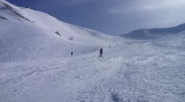 Snowboard in Russia Crash and Tricks Ver2