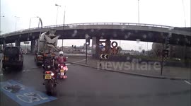 Irony at London Bow Roundabout (Without subtitles)