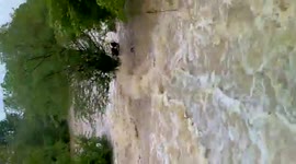 TRANSPORT TROUGHT FLOODING IN BOSNIA