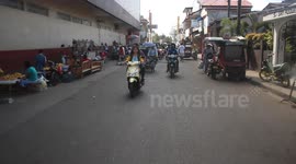 Danao City Busy road