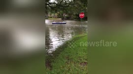 Newsflare Edit - My neighbors be cray cray. #Houston #HoustonFlood #AFV https://t.co/lNgCkejhnJ