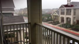 Hurricane Harvey from Austin, TX
