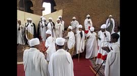 Ethiopia. Lalibela (4) Ceremonia religiosa, religious ceremony. Bet Maryam 2. 2016