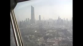 Kuwait. Kuwait City. Kuwait towers. Viewing sphere. 360º Vistas ciudad desde esfera. 2016