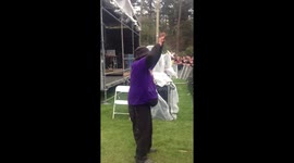 Outside Lands Security Staff Dancing