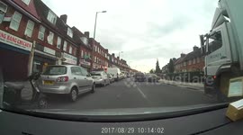 Road Rage With Knife In Edgware