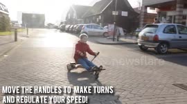 How to make a DIY hoverkart out of wood and metal