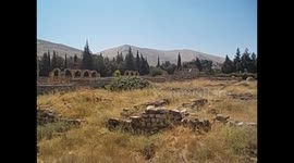 Líbano. Lebanon. Aanjar. Umayyad city. Ruinas ciudad Omeya. Unesco heritage. Vistas 360º. 2016
