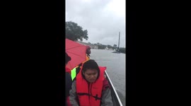 Thousands evacuated as floodwaters rise in Texas