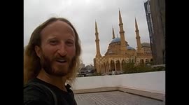 Líbano. Lebanon. Beirut. Martyrs monument square war. Metralla guerra. 2016