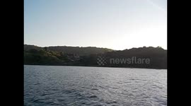 Malawi. Nkhata Bay. Malawi lake (8) Tour en barco. Vistas lago. Full moon rise boat trip. 2016
