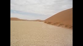 Namibia. Sossusvlei (6) Desert, shoe full of sand. 2016