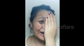 Make-up artist does incredible reveal