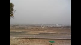 Oman. Salalah. Al Baleed ruins and beach. Ruinas y playa. Unesco. 2016