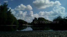 Hollow pond Timelaspe with cheap China mobile