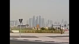 Qatar. Doha. Skycrapers and Souq Waqif, old town. 2016