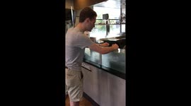 Welsh man sings pizza-inspired 'Les Mis' cover for a free meal