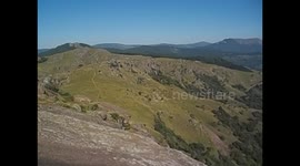 Swaziland. Mlilwane Wildlife Sanctuary (10) Summit trail. 360º views from Nyonyane Peak. 2016