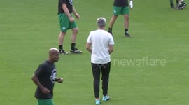 Mourinho poses for selfies at Game4Grenfell