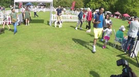 Ashley James and Charlotte De Carle show support for Pup Aid