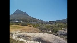 South Africa. Ciudad del Cabo. Cape Town. Table Mountain views from Camps Bay. 2016