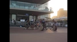 Sudáfrica. Durban. South Africa (3) Bailes Zulu dancings, promenade by the beach. 2016