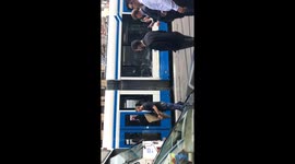 Tram derailed in Amsterdam