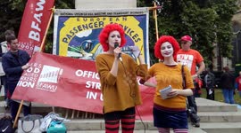 Ronald McDonald on #McStrike