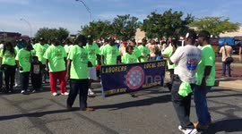 Philadelphia Labor Day Labor Union March down South Delaware on Monday, September 4th, 2017.