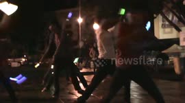 JKT48 Fansclub Dancing at the Clock Tower Park