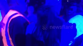 Fight At Ariana Grande Concert Auckland, New Zealand