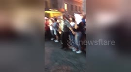 Newsflare Edit - Lady Gaga leaving her hotel in Montreal. https://t.co/tuzjpzxGJa