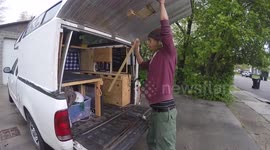 Ultimate Home Made Truck Camper Tour DIY