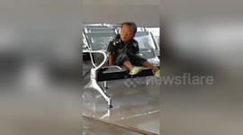 Newsflare Edit - funny baby sleepy