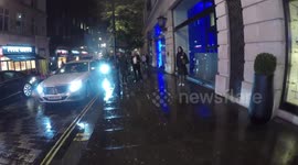 Judy Dench arrives at the Victoria and Abdul after Party