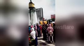 Newsflare Edit - demonstrations to stop violence on ethnic rohingya