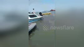 Newsflare Edit - reverse speedboat tragedy