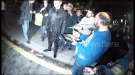 Liam Gallagher and Mark Hamill arrive at GQ Men of the Year Awards