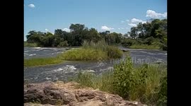 Zambia. Livingstone. Cataratas Victoria falls (8) Parte este de arriba, upper east side. 2016