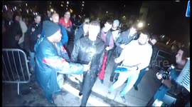 Liam Gallagher gets angry at photographers and autograph hunters