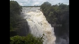 Zimbabwe. Zimbabue. Victoria Falls (4) Cataract View one side. 2016