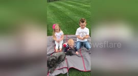 Girl is really upset about new brother news